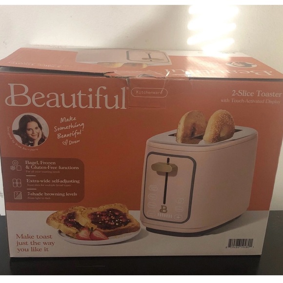 Beautiful 2-Slice Toaster with Touch-Activated Display - Picture 1 of 3
